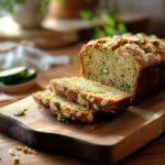Freshly baked loaf for cooks zucchini bread recipe