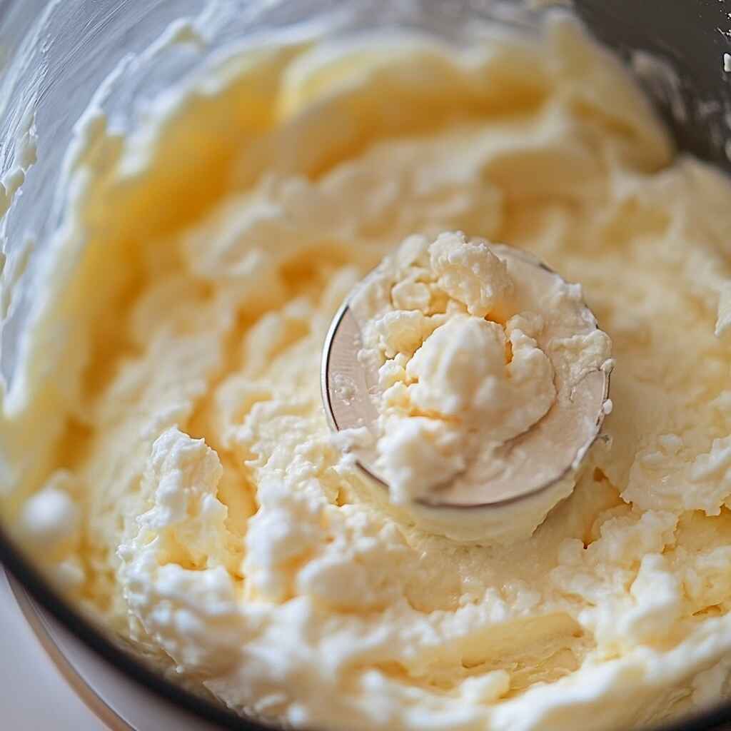pizza-crust-mixture-blender.jpg keto cottage cheese egg pizza crust mixture in blender