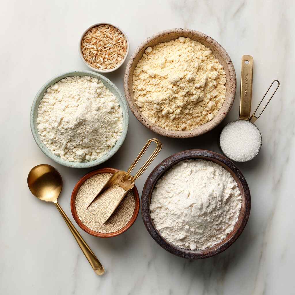 Gluten-free flours for crispy pizza dough recipe Gluten-free flours for crispy pizza dough recipe