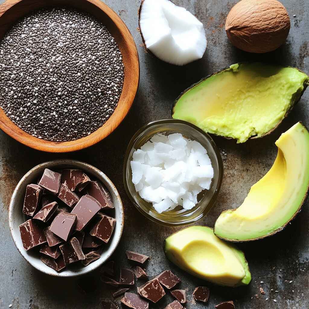 healthy-chocolate-dessert-ingredients.jpg Ingredients for healthy chocolate sugar free dessert recipes