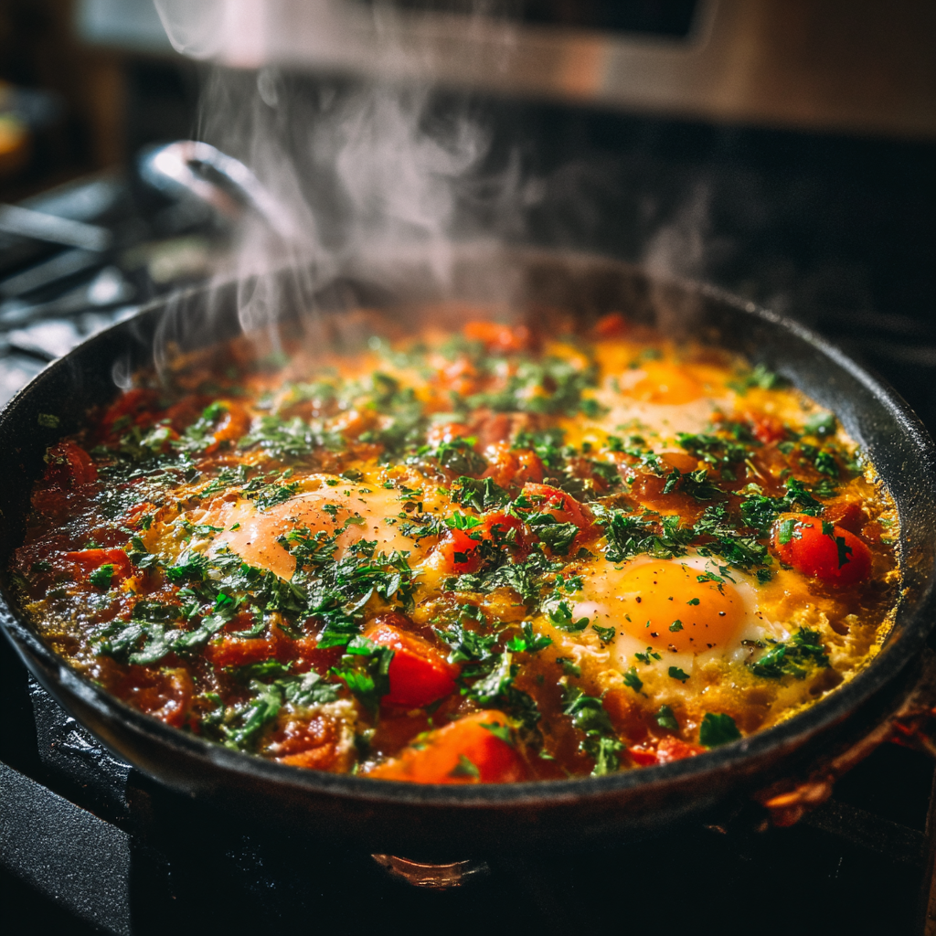 healthy-turkish-menemen-recipe Turkish Menemen in a healthy style