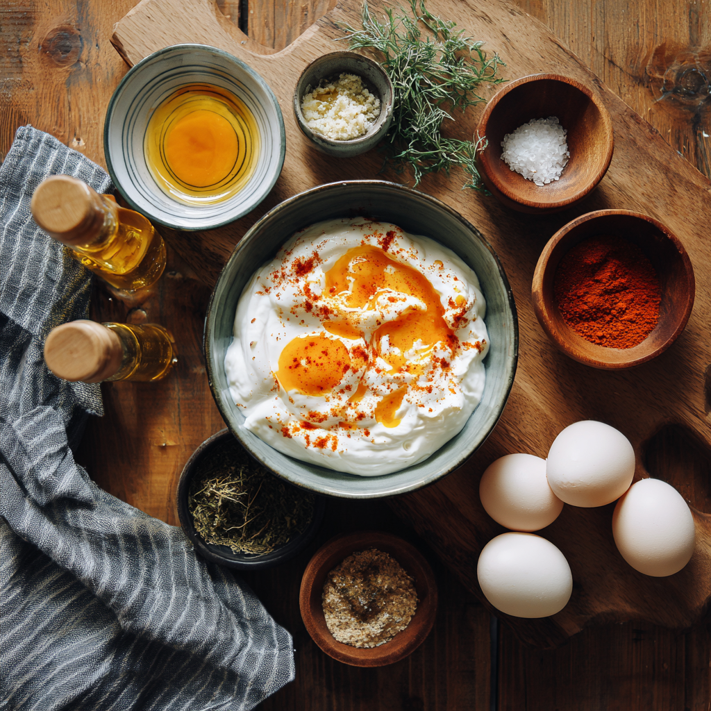 healthy-turkish-egg-preparation Step-by-step healthy Turkish egg preparation