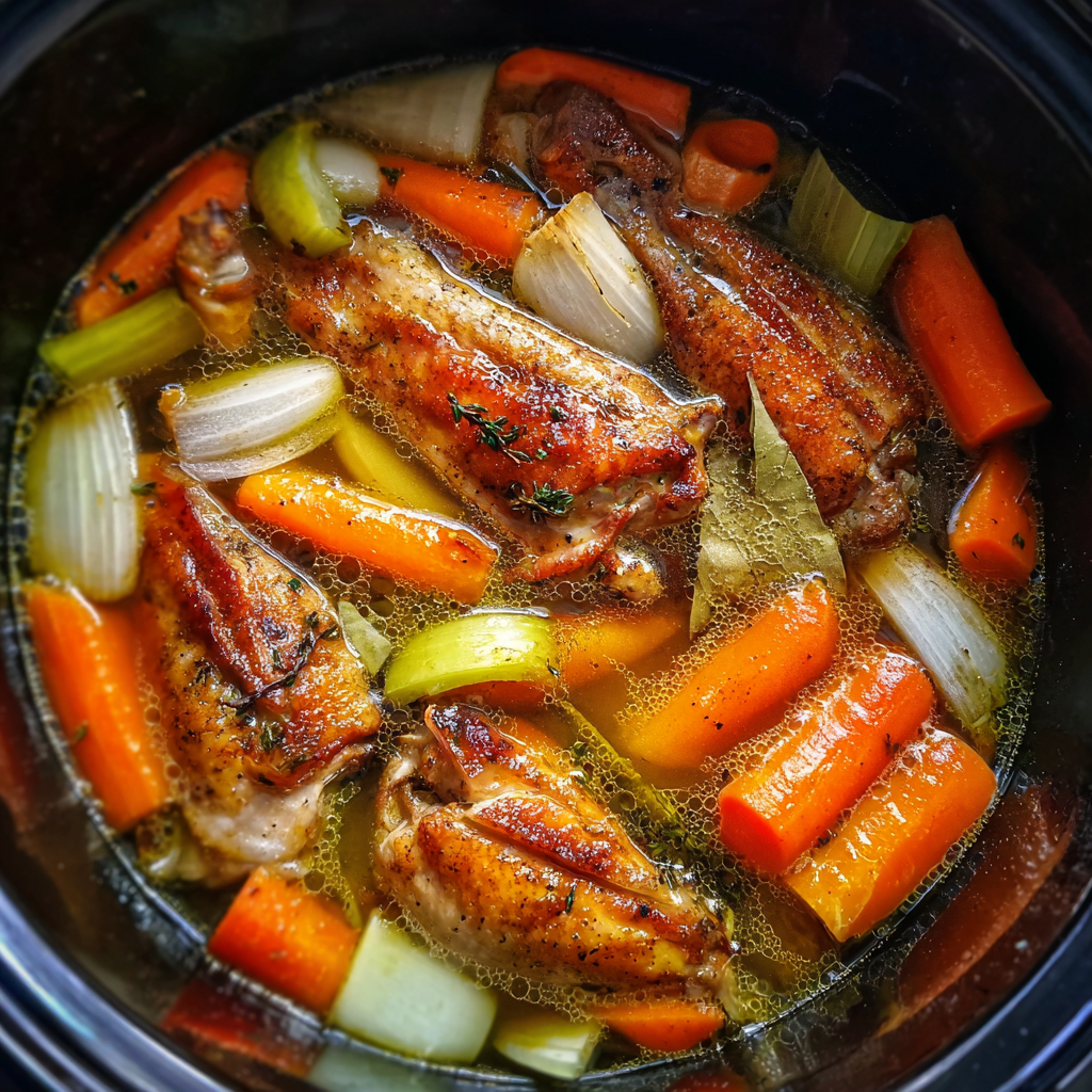 turkey-wings-in-broth-crockpot
