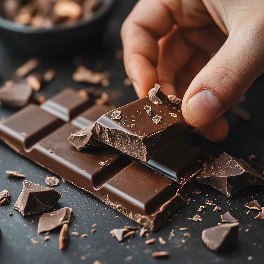 viral-angel-hair-chocolate-break.jpg Breaking angel hair chocolate in viral social media post