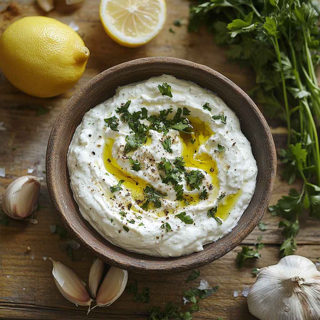 yogurt-beaten-with-herbs.jpg yogurt beaten mixed with herbs