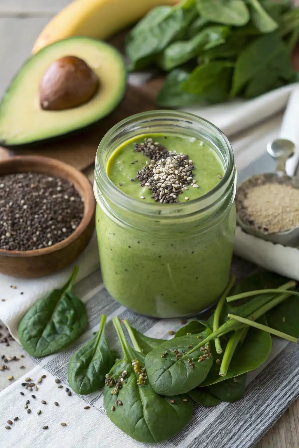 Mounjaro-friendly green smoothie for weight loss Mounjaro-friendly green smoothie for weight loss