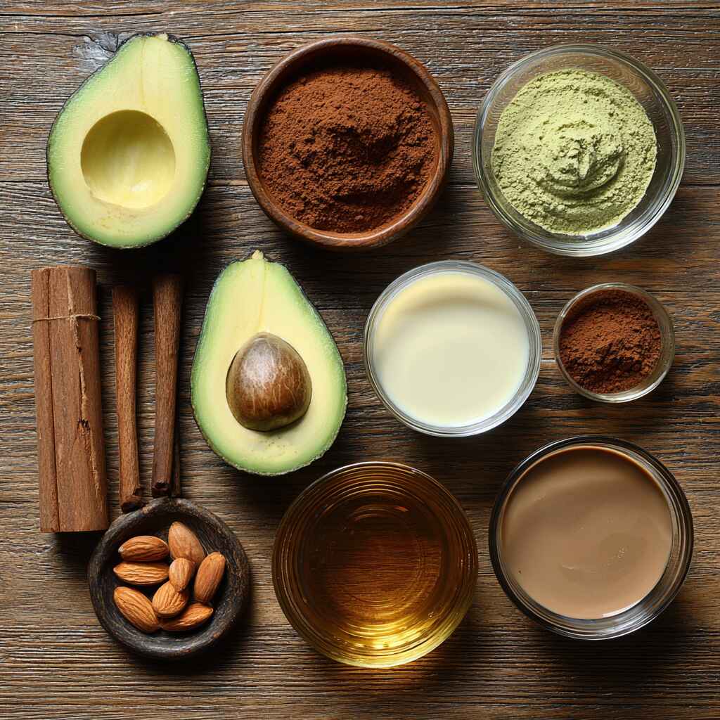 ingredients for healthy brownie batter ice cream ingredients for healthy brownie batter ice cream