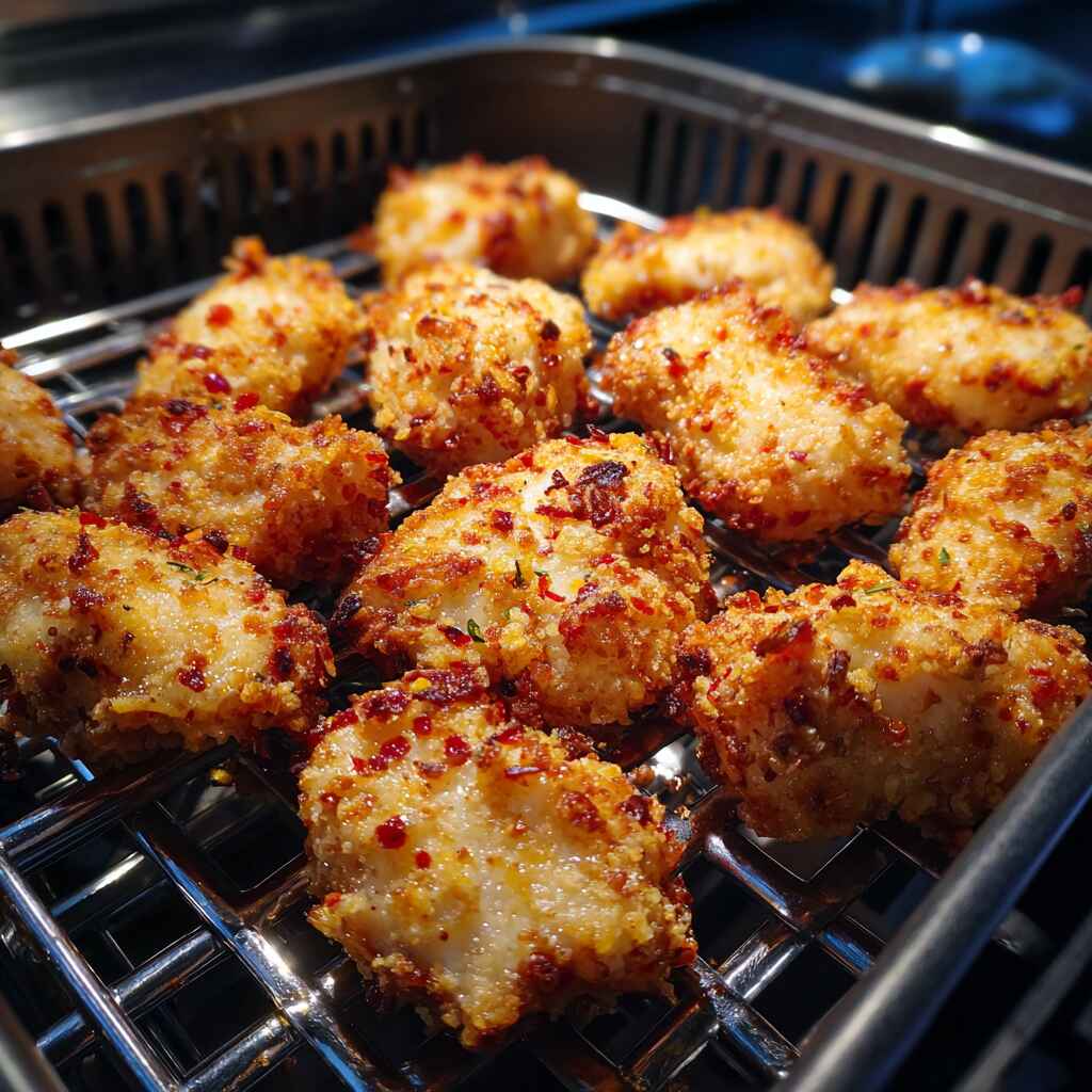 Air frying Bang Bang Chicken to crispy perfection Air frying Bang Bang Chicken to crispy perfection