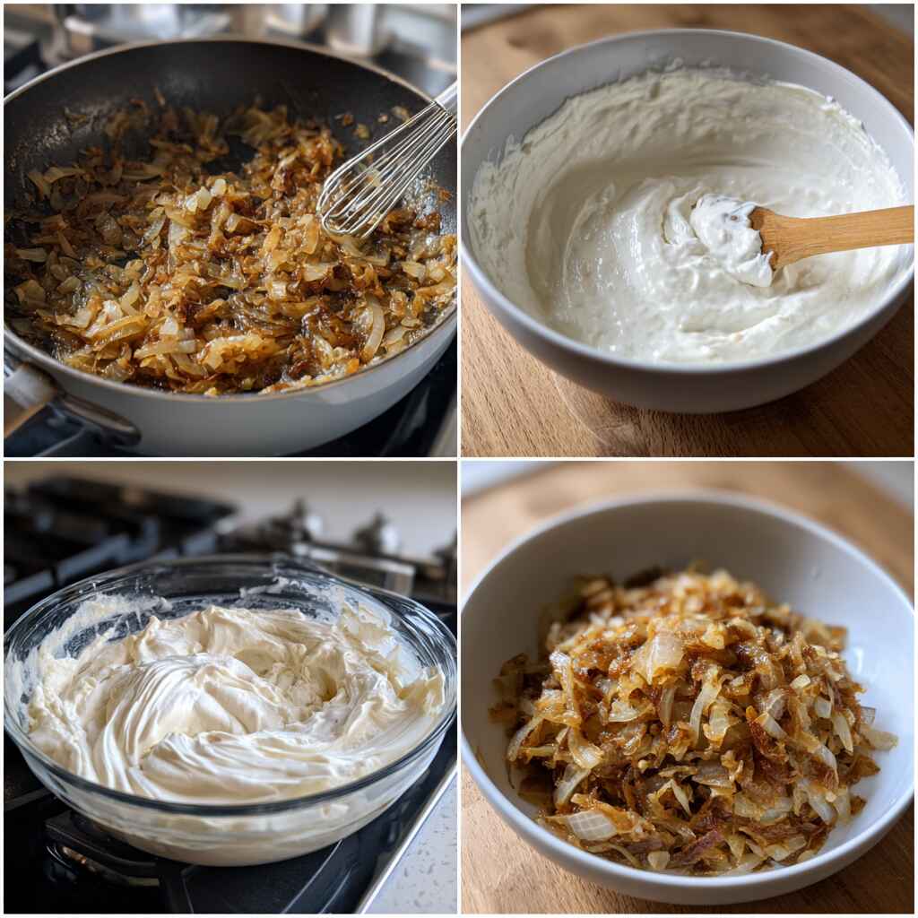 How to make healthy French onion dip at home How to make healthy French onion dip at home